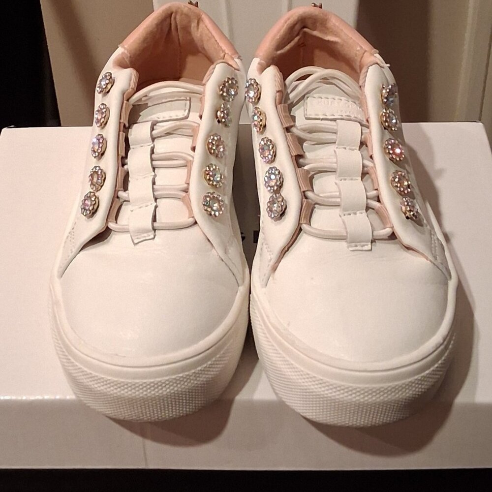 GIRLS KURT GEIGER MINI LIVIAH TENNIS SHOES